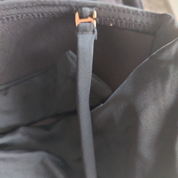 NWT Bar III Twist Bandeau Bikini Swim Top, Size S, Color Black. - Picture 10 of 11